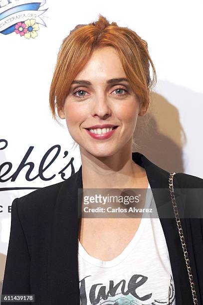 Actress Leticia Dolera attends 'Kiehl's Since 1851' 10th anniversary with a Charity Project party on September 29, 2016 in Madrid, Spain.