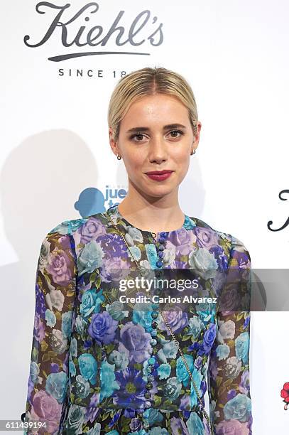 Lulu Figueroa attends 'Kiehl's Since 1851' 10th anniversary with a Charity Project party on September 29, 2016 in Madrid, Spain.