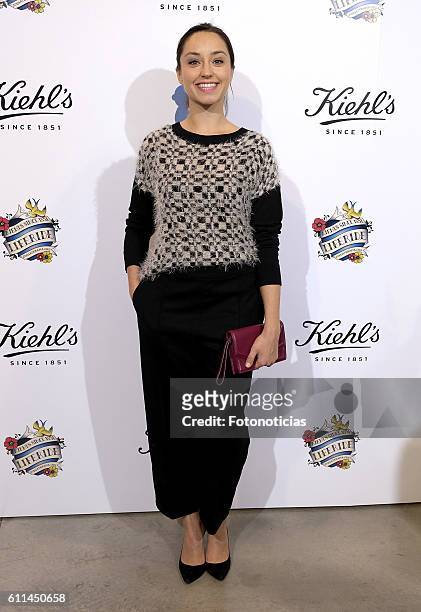 Andrea Trepat attends 'Kiehls's Since 1851' 10th anniversary charity event at Espacio Hermosilla on September 29, 2016 in Madrid, Spain.
