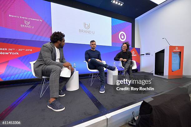 Marketing Mogul & Host Cleveland Hustles B. Bonin Bough, CEO & Co-Founder Vaynermedia Gary Vaynerchuk and Digital Prophet AOL David Shing speak at...