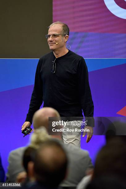 Michael Schubert speaks onstage during the BRAND U Events at Nasdaq MarketSite during 2016 Advertising Week New York on September 29, 2016 in New...