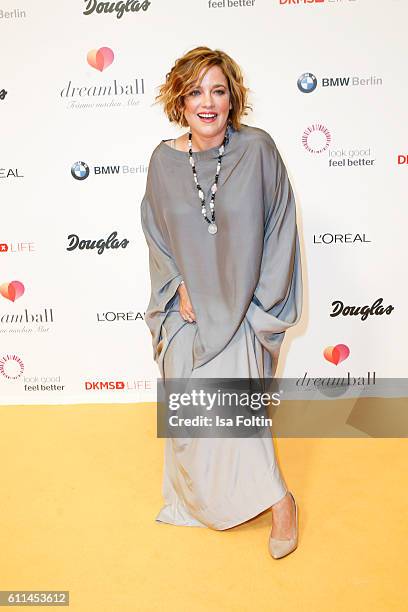 German actress Muriel Baumeister attends the Dreamball 2016 at Ritz Carlton on September 29, 2016 in Berlin, Germany.
