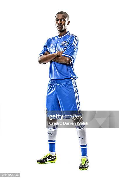 Chelsea's Ramires during the Adidas new Chelsea FC kit shoot at Cobham Training Ground