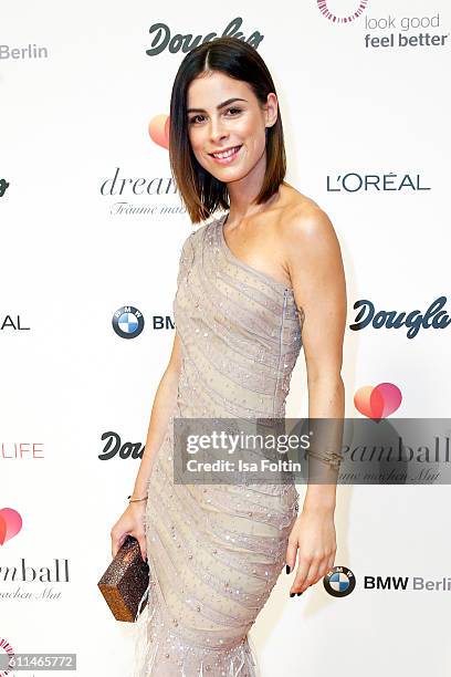 Singer Lena Meyer-Landrut attends the Dreamball 2016 at Ritz Carlton on September 29, 2016 in Berlin, Germany.