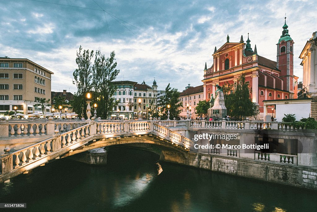 Ljubljana, Slovenia, East Europe.