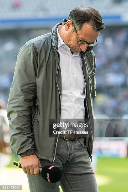 Munich, Deutschland, , 2. Bundesliga 7. Spieltag, TSV 1860 Munich - Hannover 96, Geschaeftsfuehrer Sport Martin Bader