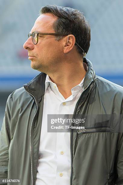 Munich, Deutschland, , 2. Bundesliga 7. Spieltag, TSV 1860 Munich - Hannover 96, Geschaeftsfuehrer Sport Martin Bader