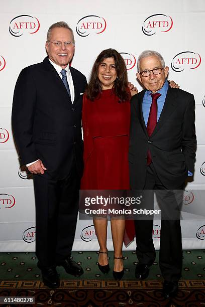 Chief Executive Officer of Discovery Communications David Zaslav, Katherine Newhouse Mele and President of Advance Publications Donald Newhouse...