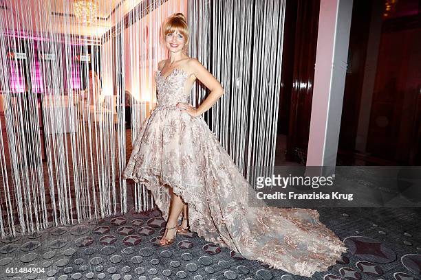 German actress Susan Sideropoulos attends the Dreamball 2016 at Ritz Carlton on September 29, 2016 in Berlin, Germany.