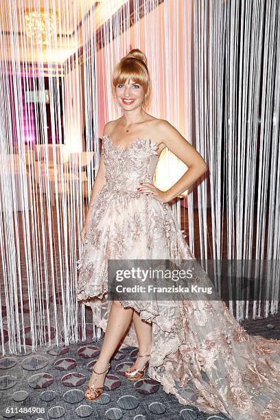 German actress Susan Sideropoulos attends the Dreamball 2016 at Ritz Carlton on September 29, 2016 in Berlin, Germany.