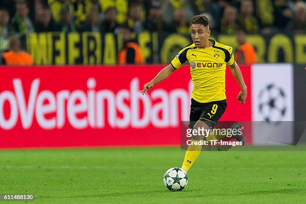 Dortmund, Germany , UEFA Champions League - 2016/17 Season, Group F - Matchday 2, BV Borussia Dortmund - Real Madrid, 2:2, Emre Mor