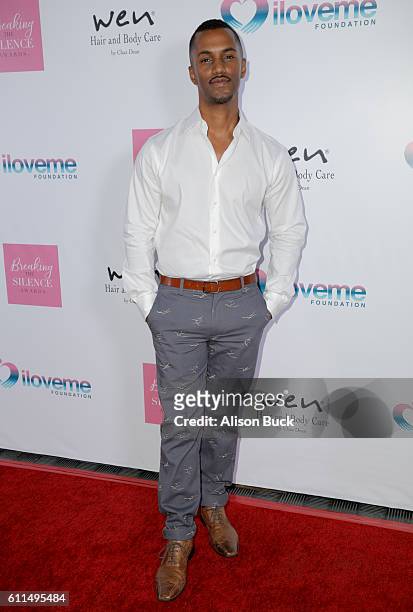 Actor Darryl Stephens attends the 2016 Breaking The Silence Awards at Andaz on September 29, 2016 in West Hollywood, California.