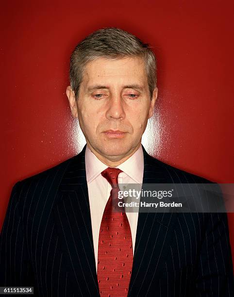 Businessman Stuart Rose is photographed for Management Today on January 25, 2001 in London, England.