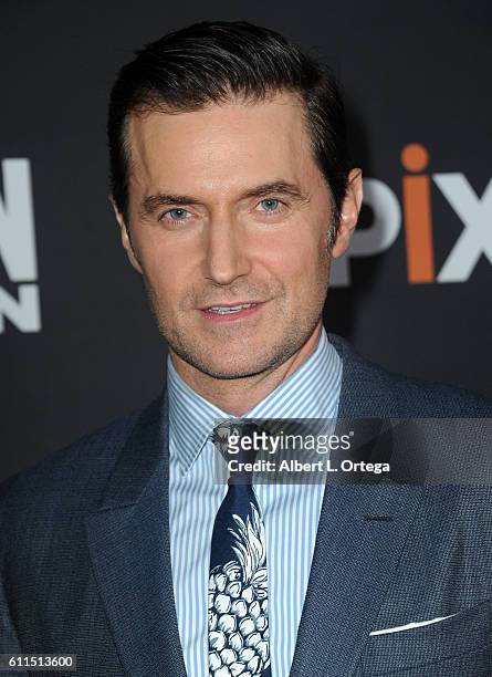 Actor Richard Armitage arrives for the Premiere Of EPIX's "Berlin Station" held at Milk Studios on September 29, 2016 in Hollywood, California.