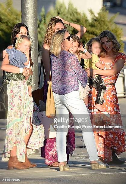 Elsa Pataky , her mother Cristina Pataky and her kids India Rose Hemsworth , Tristan Hemsworth and Sasha Hemsworth are seen on September 29, 2016 in...