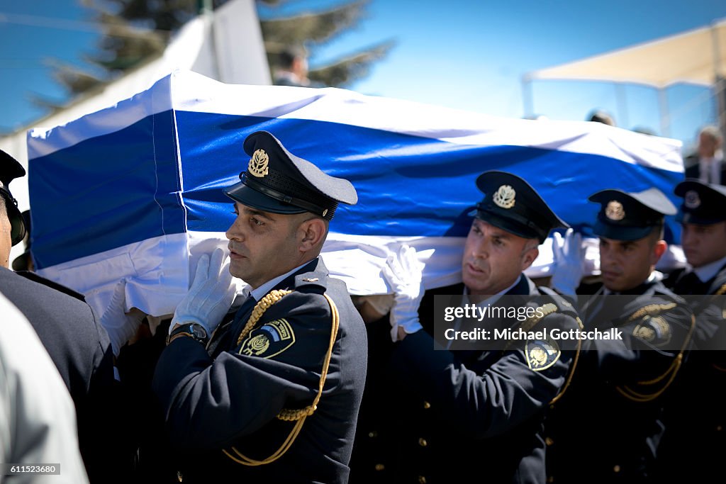 State Funeral Held For Former Israeli President Shimon Peres