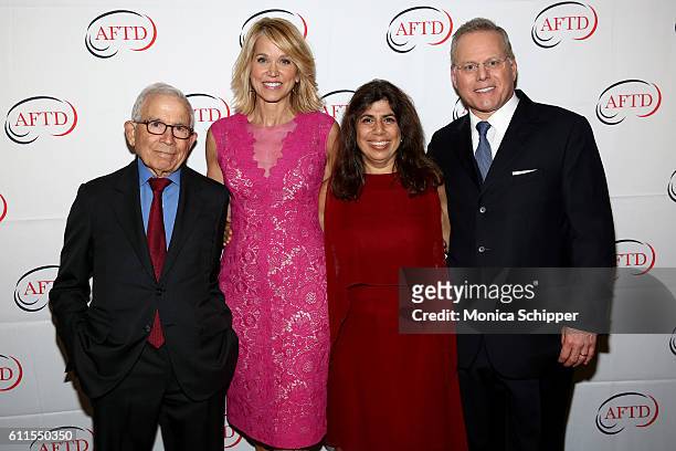 President of Advance Publications Donald Newhouse, Newscaster Paula Zahn, Katherine Newhouse Mele and Chief Executive Officer of Discovery...