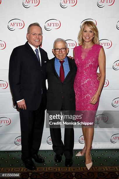 Chief Executive Officer of Discovery Communications David Zaslav, President of Advance Publications Donald Newhouse and Newscaster Paula Zahn attend...