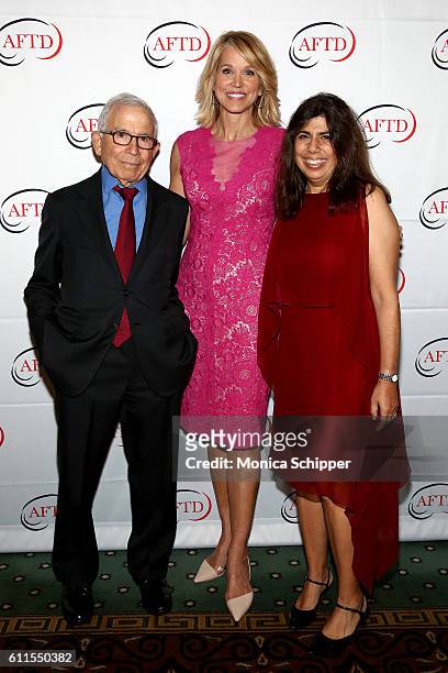 President of Advance Publications Donald Newhouse, Newscaster Paula Zahn and Katherine Newhouse Mele attend The Association for Frontotemporal...