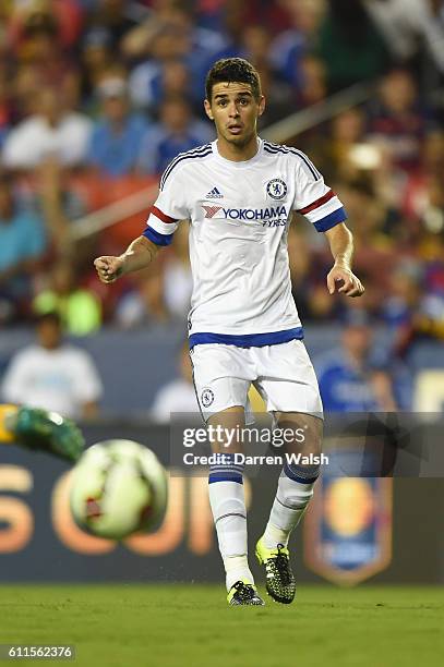 Chelsea's Oscar during a Pre Season Friendly match between Barcelona and Chelsea at FedEx Field on 28th July 2015 in Washington, USA.