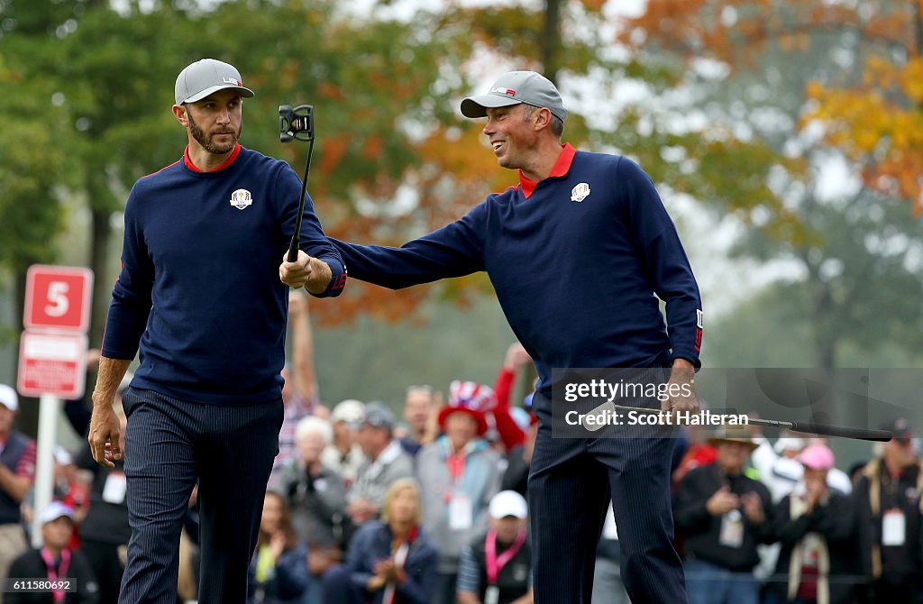 2016 Ryder Cup - Morning Foursome Matches