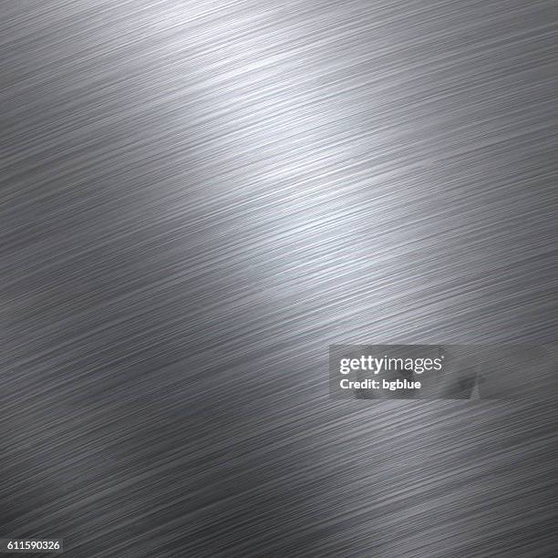 brushed metal background - titanium stock illustrations