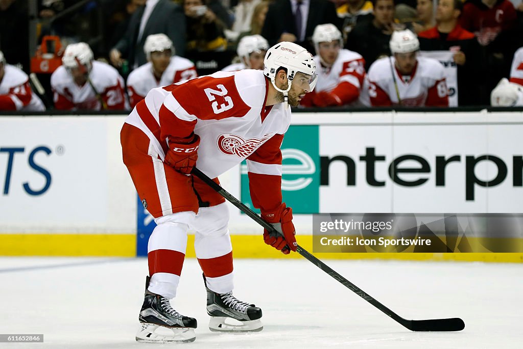 NHL: SEP 28 Preseason - Red Wings at Bruins