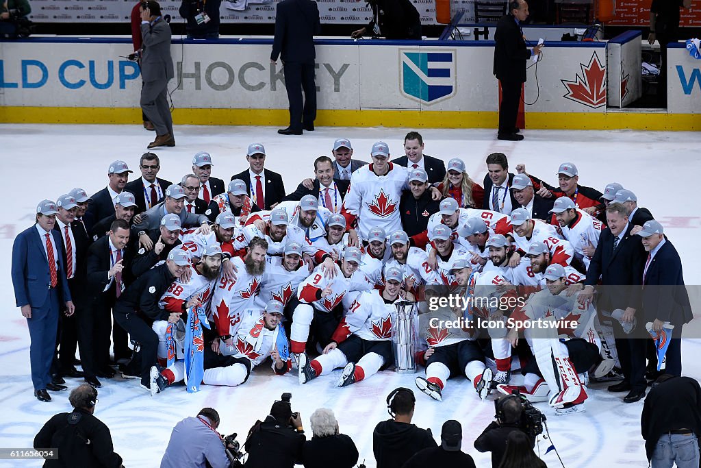 HOCKEY: SEP 29 World Cup of Hockey - Final - Game 2 - Team Europe v Team Canada