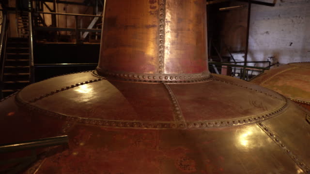 Copper brewery distillers