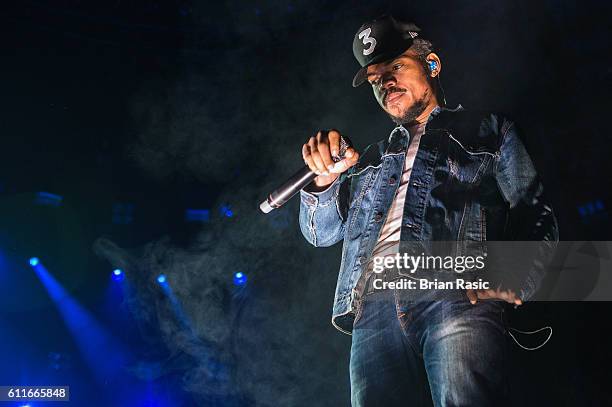 Chance The Rapper performs at the Apple Music Festival at The Roundhouse on September 30, 2016 in London, England.