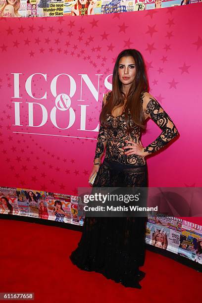 Claudia Galanti attends the InTouch Awards 'Icons & Idols' at Nachtresidenz on September 29, 2016 in Duesseldorf, Germany.