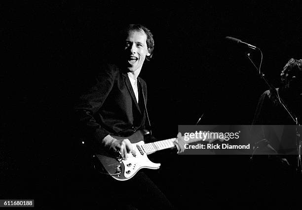 Mark Knopfler of Dire Straits performs at The Agora Ballroom in Atlanta, Ga. On November 8, 1980