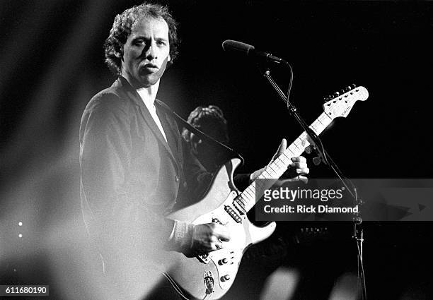 Mark Knopfler of Dire Straits performs at The Agora Ballroom in Atlanta, Ga. On November 8, 1980