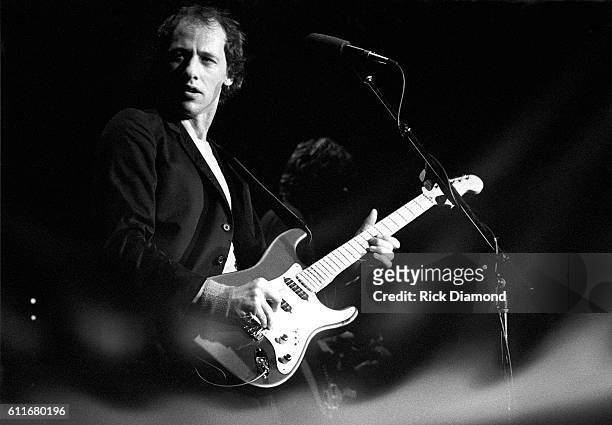 Mark Knopfler of Dire Straits performs at The Agora Ballroom in Atlanta, Ga. On November 8, 1980