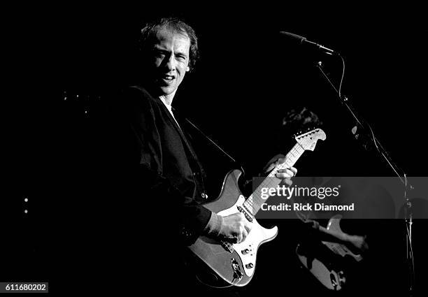 Mark Knopfler of Dire Straits performs at The Agora Ballroom in Atlanta, Ga. On November 8, 1980