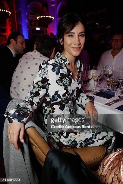 Sibel Kekilli at the Tommy Hilfiger Dinner in celebration of the 12th Zurich Film Festival on September 30, 2016 in Zurich, Switzerland.