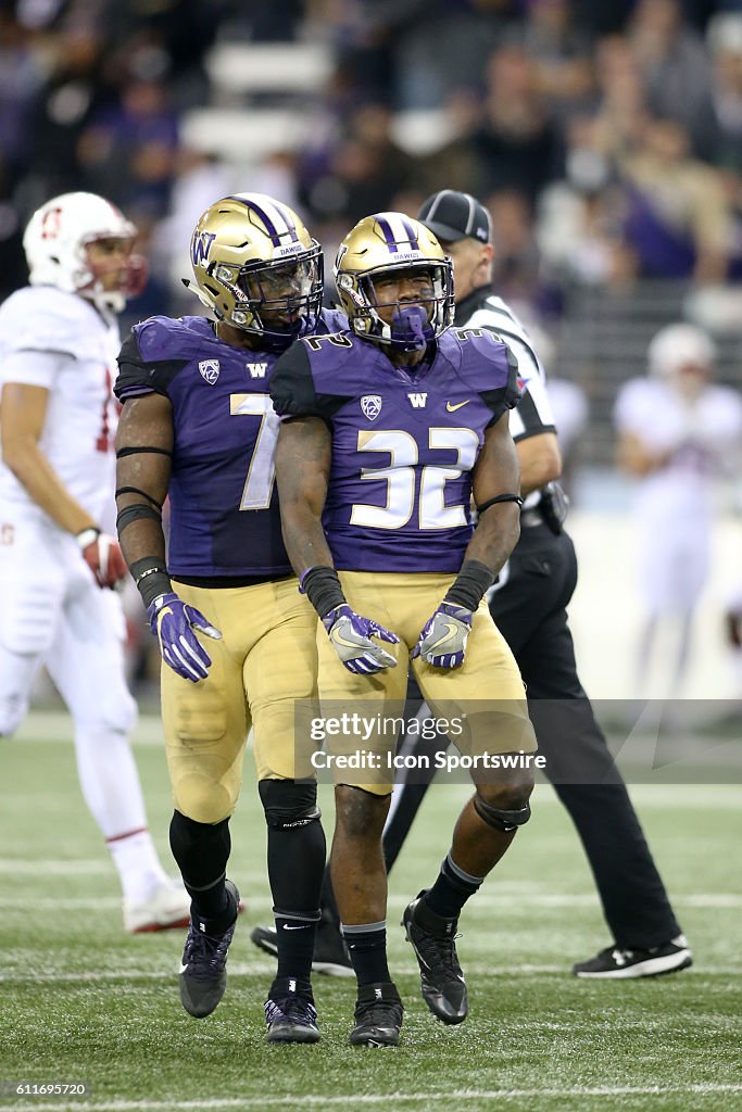 NCAA FOOTBALL: SEP 30 Stanford at Washington