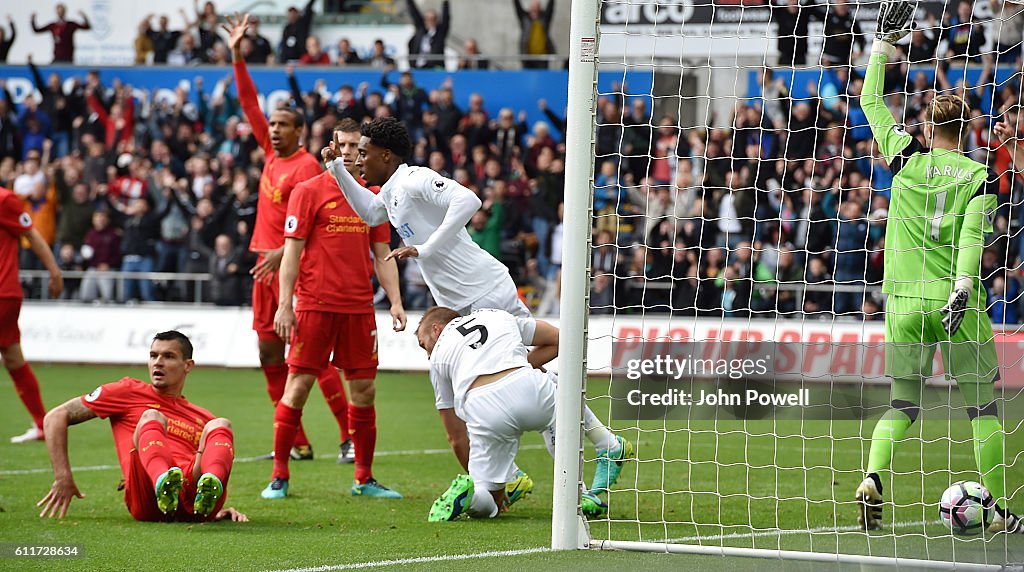 Swansea City v Liverpool - Premier League