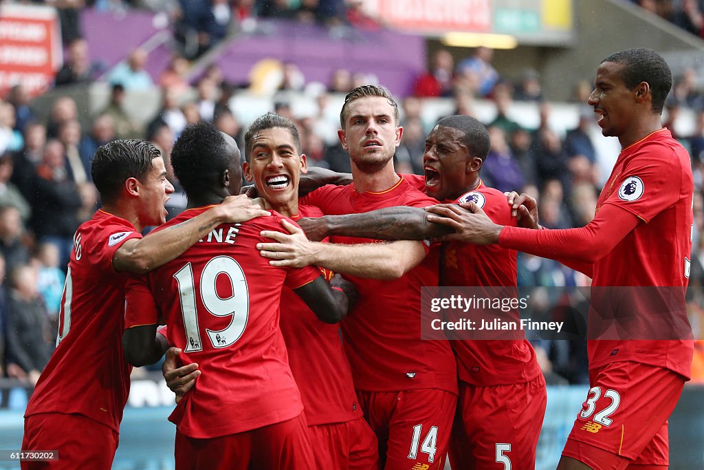 Swansea City v Liverpool - Premier League