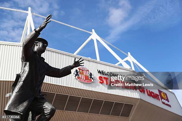 General view outside the stadium during the Premier League match between Sunderland and West Bromwich Albion at Stadium of Light on October 1, 2016...