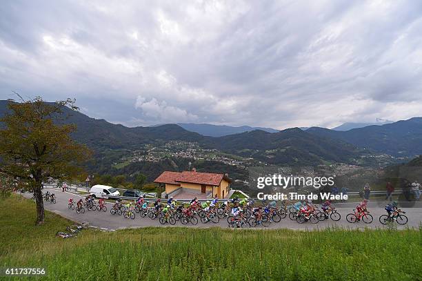 110th Il Lombardia 2016 Landscape / Peloton / Mountains / Sant Antonio Abbandonato 982m / Como - Bergamo / Il Lombardia / Tim De Waele