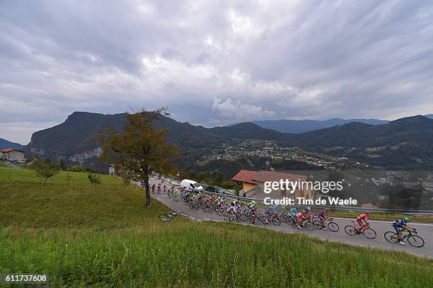 110th Il Lombardia 2016 Landscape / Peloton / Mountains / Sant Antonio Abbandonato 982m / Como - Bergamo / Il Lombardia / Tim De Waele