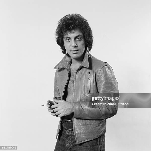 American singer-songwriter Billy Joel, New York City, 25th January 1978. (Photo by Michael Putland/Getty Images