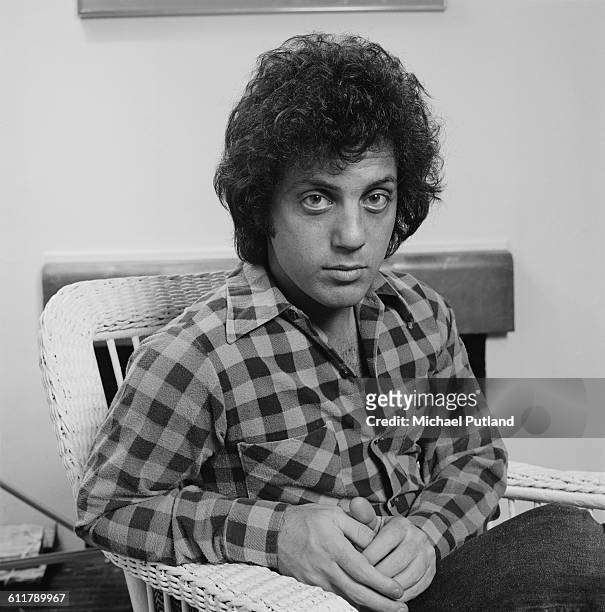 American singer-songwriter Billy Joel, at his home in New York City, 25th January 1978. (Photo by Michael Putland/Getty Images