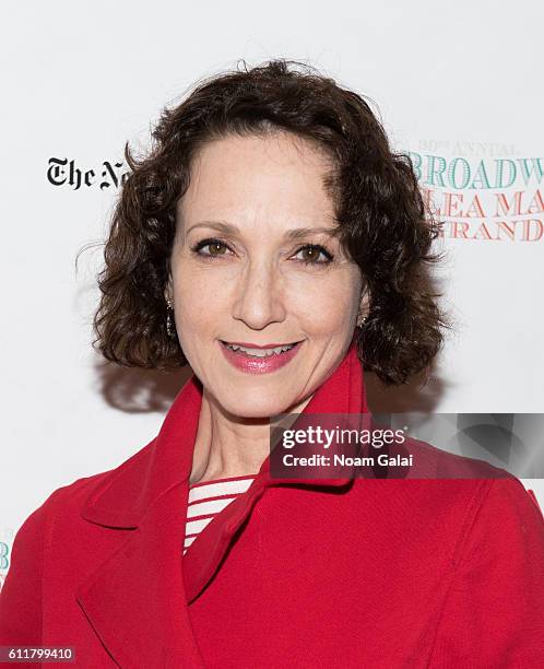 Bebe Neuwirth attends the 30th annual Broadway flea market and grand auction at Music Box Theatre on September 25, 2016 in New York City.