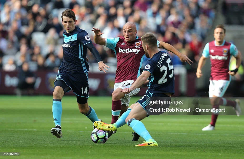 West Ham United v Middlesbrough - Premier League