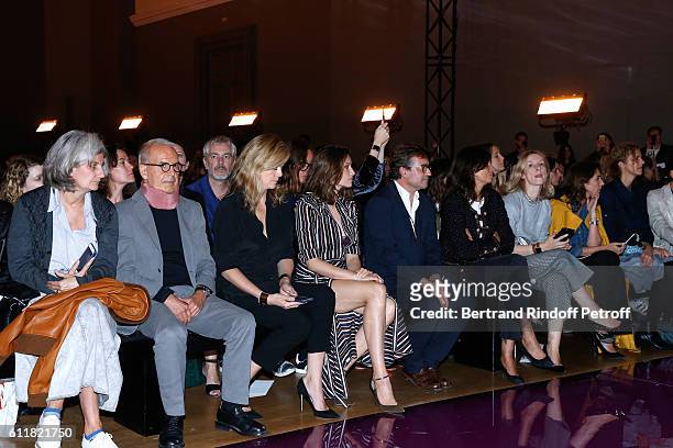 Of Puig Fashion Division and President of the French Federation of couture and ready-to-wear, Ralph Toledano, Virginie Mouzat, Laetitia Casta, Manuel...