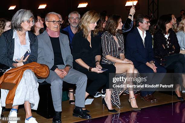 Of Puig Fashion Division and President of the French Federation of couture and ready-to-wear, Ralph Toledano, Virginie Mouzat, Laetitia Casta, Manuel...