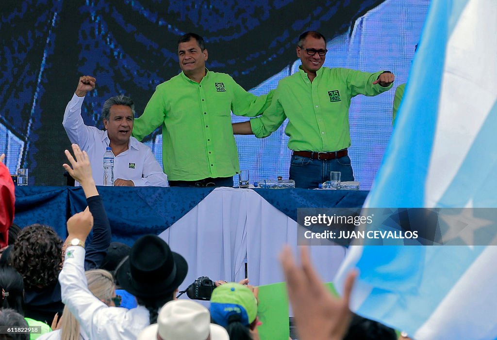 ECUADOR-POLITICS-CANDIDACY-MORENO
