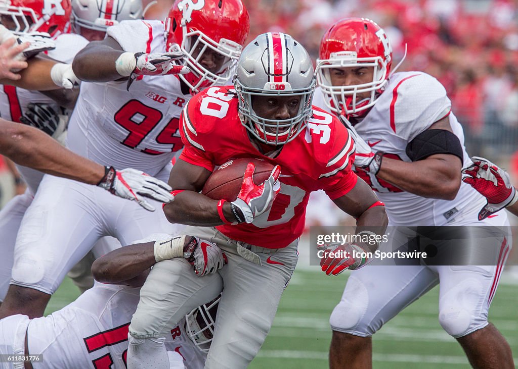 NCAA FOOTBALL: OCT 01 Rutgers at Ohio State